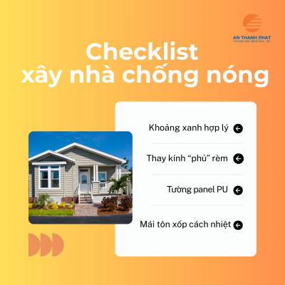 Kinh nghiệm xây nhà chống nóng